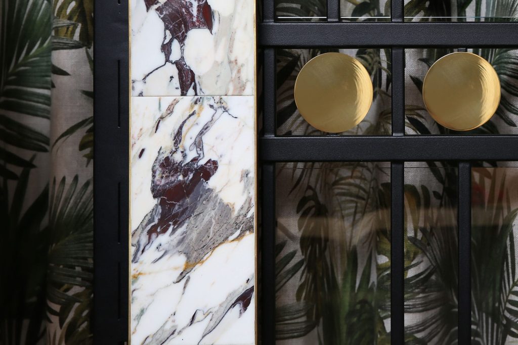 Breccia Capraia i Calacatta – arch. Marta Sikorska