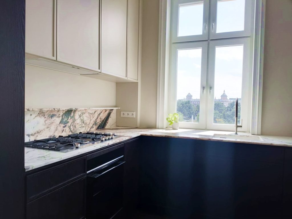 Calacatta Retro mat – arch. Iga Koperska